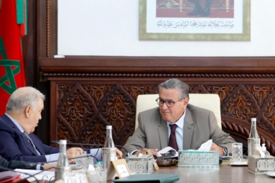 Reunion-du-Conseil-du-gouvernement-preside-par-Aziz-Akhannouch